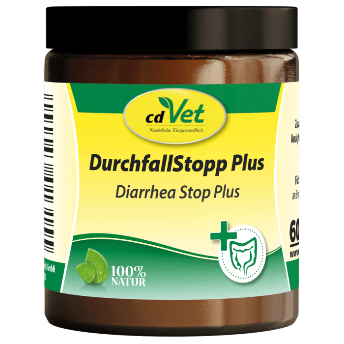 cdVet Diarrhea Stop Plus - Milteliai nuo viduriavimo 60 g